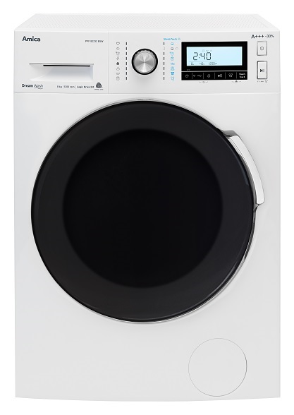 Štýl a elegancia práčky Amica PPF 82232 BSW.